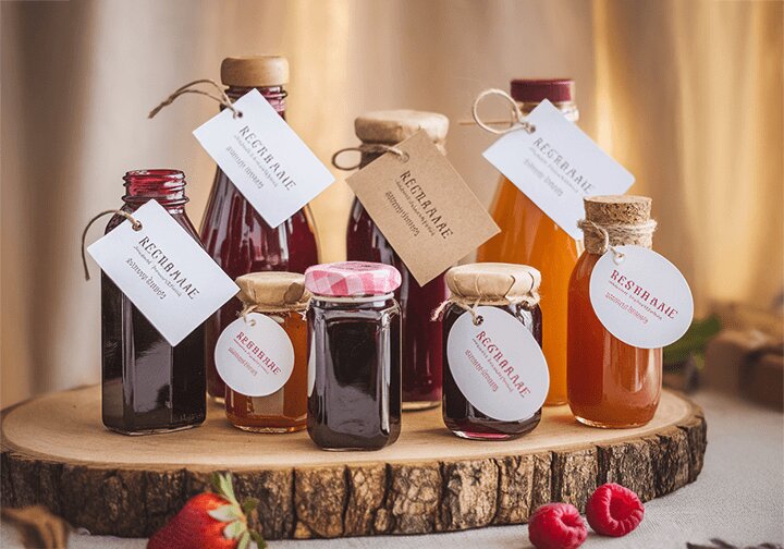custom kitchen supplies tags