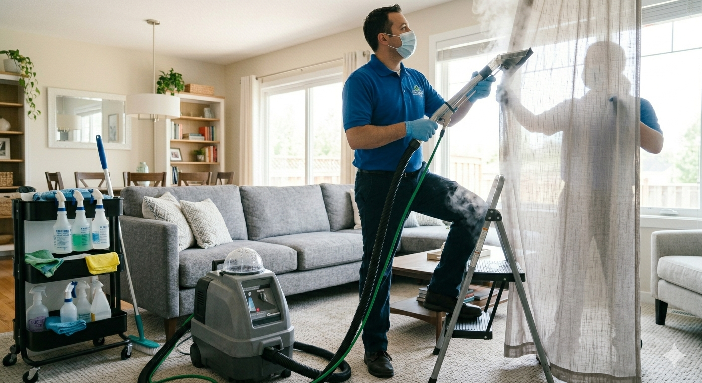 Professional Curtain Cleaning Services in Lahore.