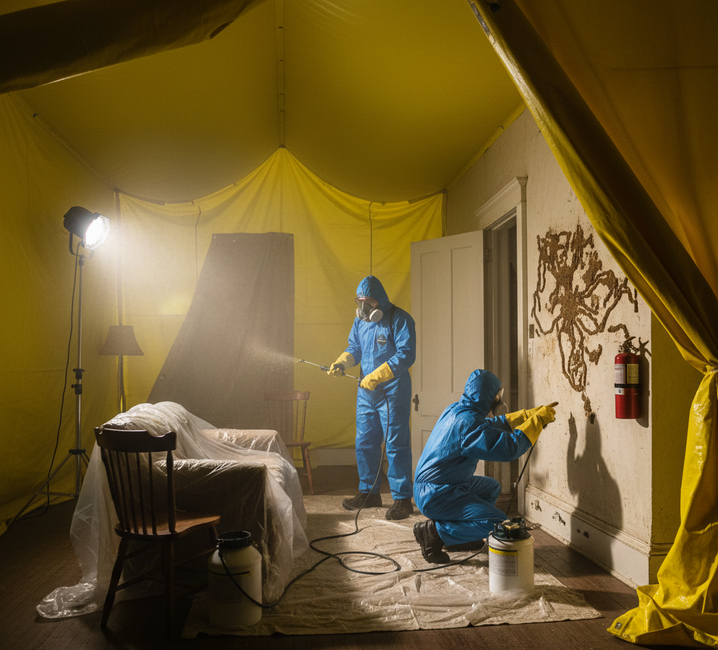 Termite treatment service in lahore.