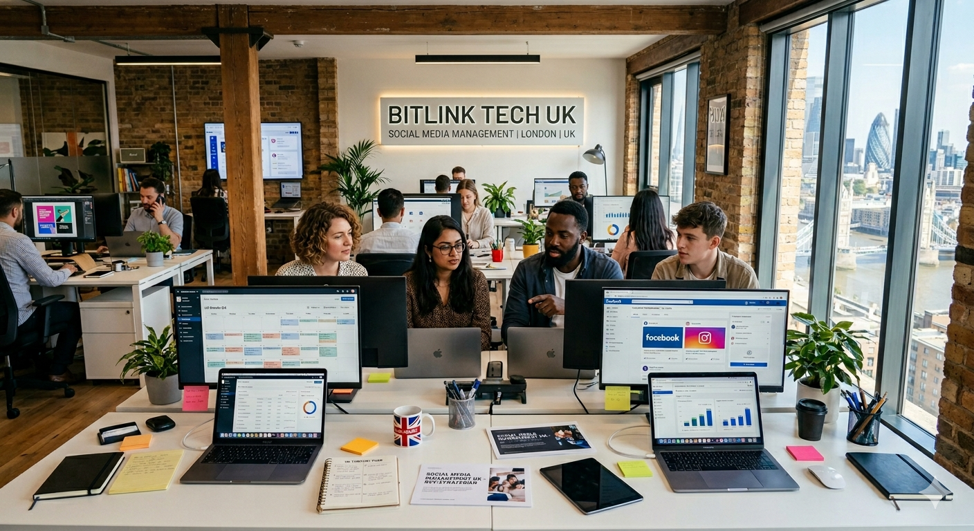 Social Media Management UK.