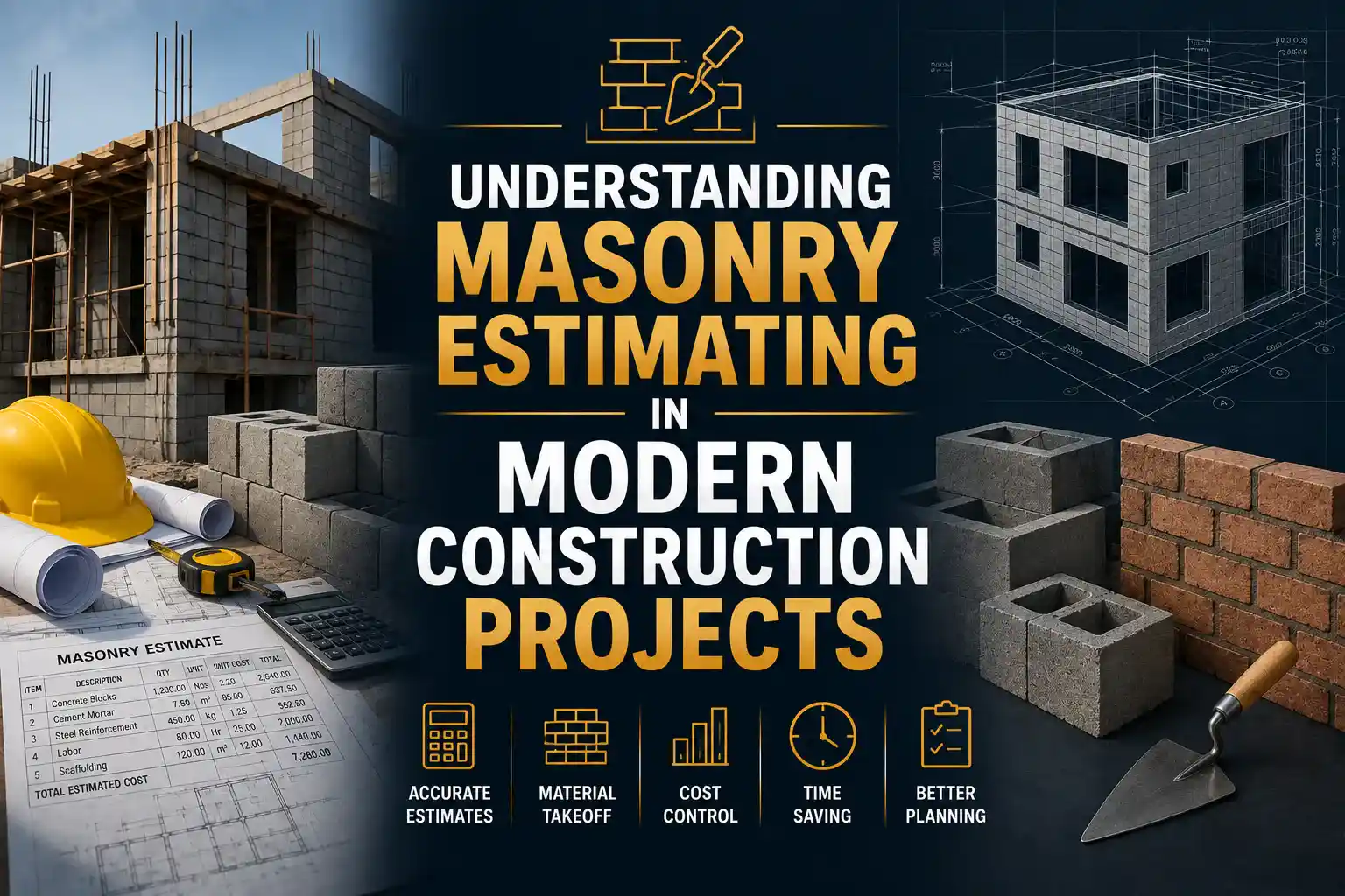 Masonry Estimating in Modern Construction