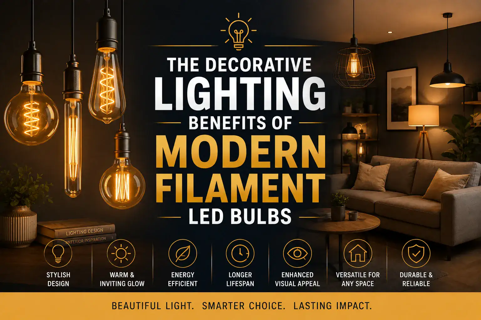 Modern Filament LED Bulbs