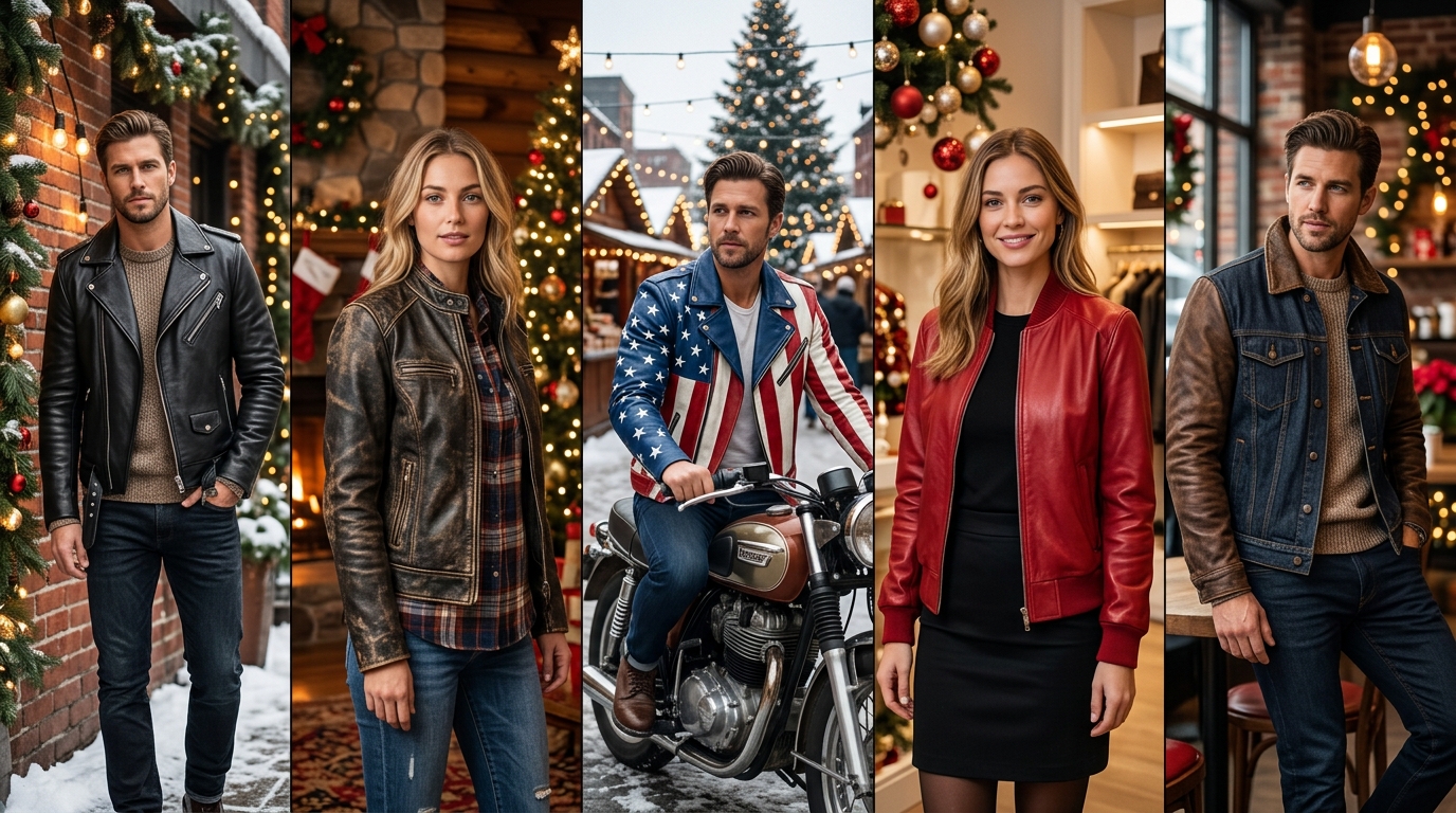 Top 5 Leather Jackets for Your 4th of July BBQ and Festivities