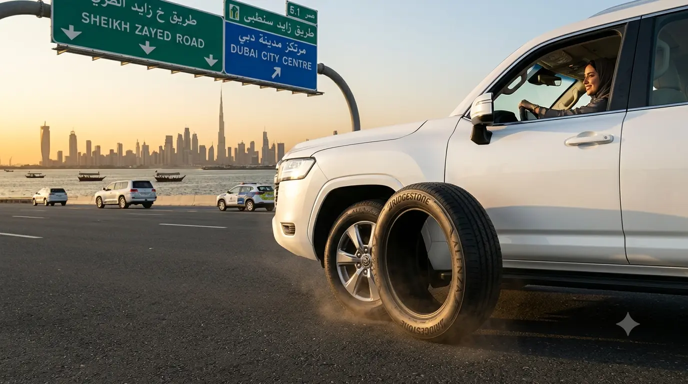 Why UAE Drivers Continue to Trust Bridgestone Tyres