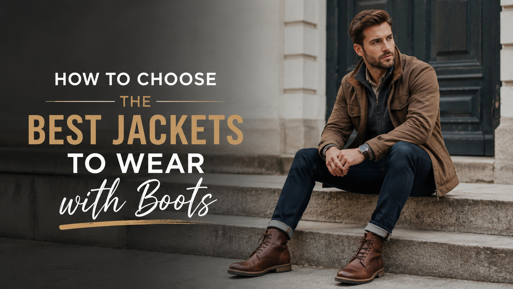best jackets to wear with boots