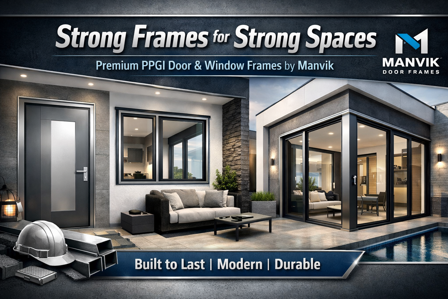 Door or window frame in India
