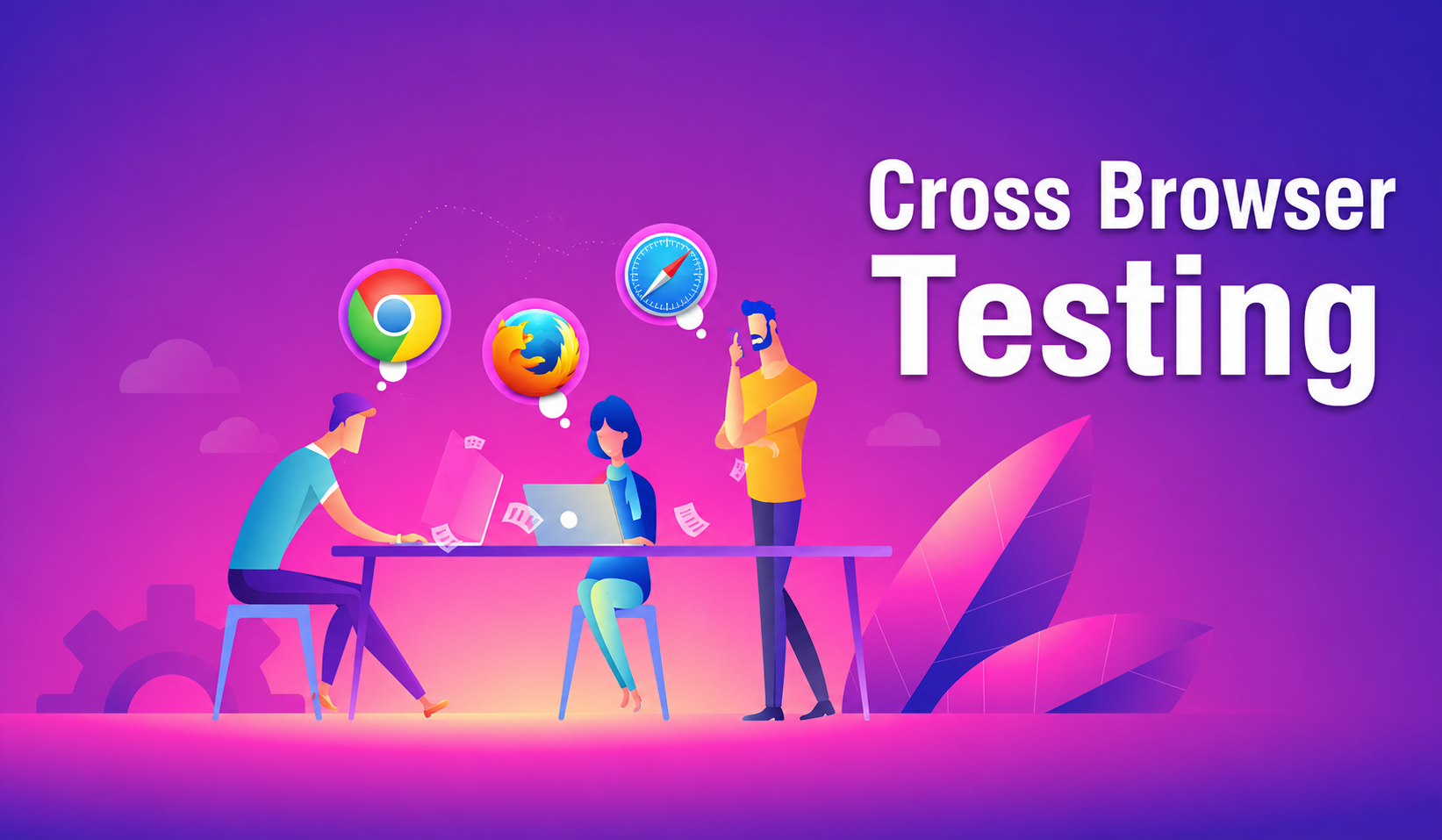Cross-Browser Automation Framework Using Selenium Grid