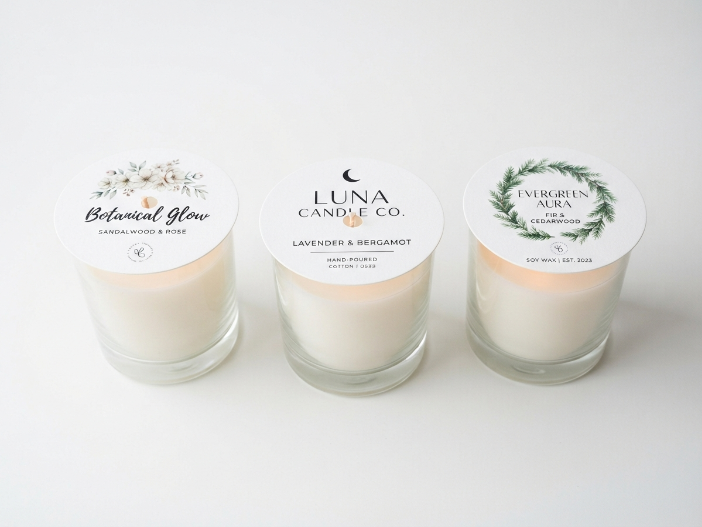 Custom Candle Dust Covers