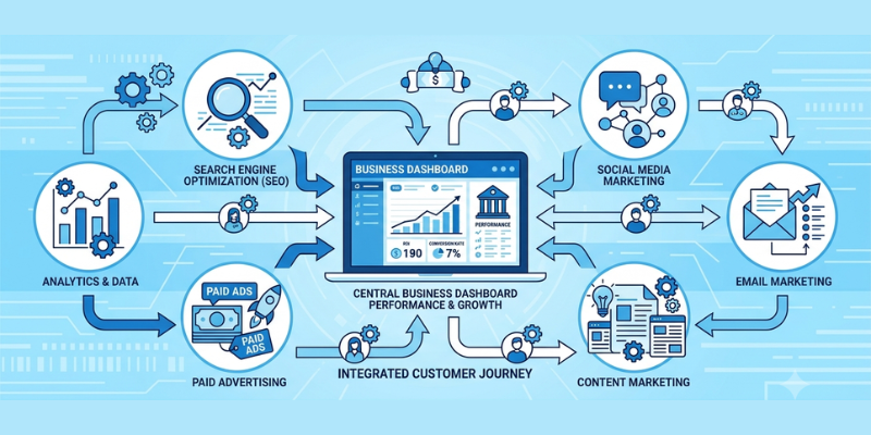 Integrating Multiple Marketing Channels