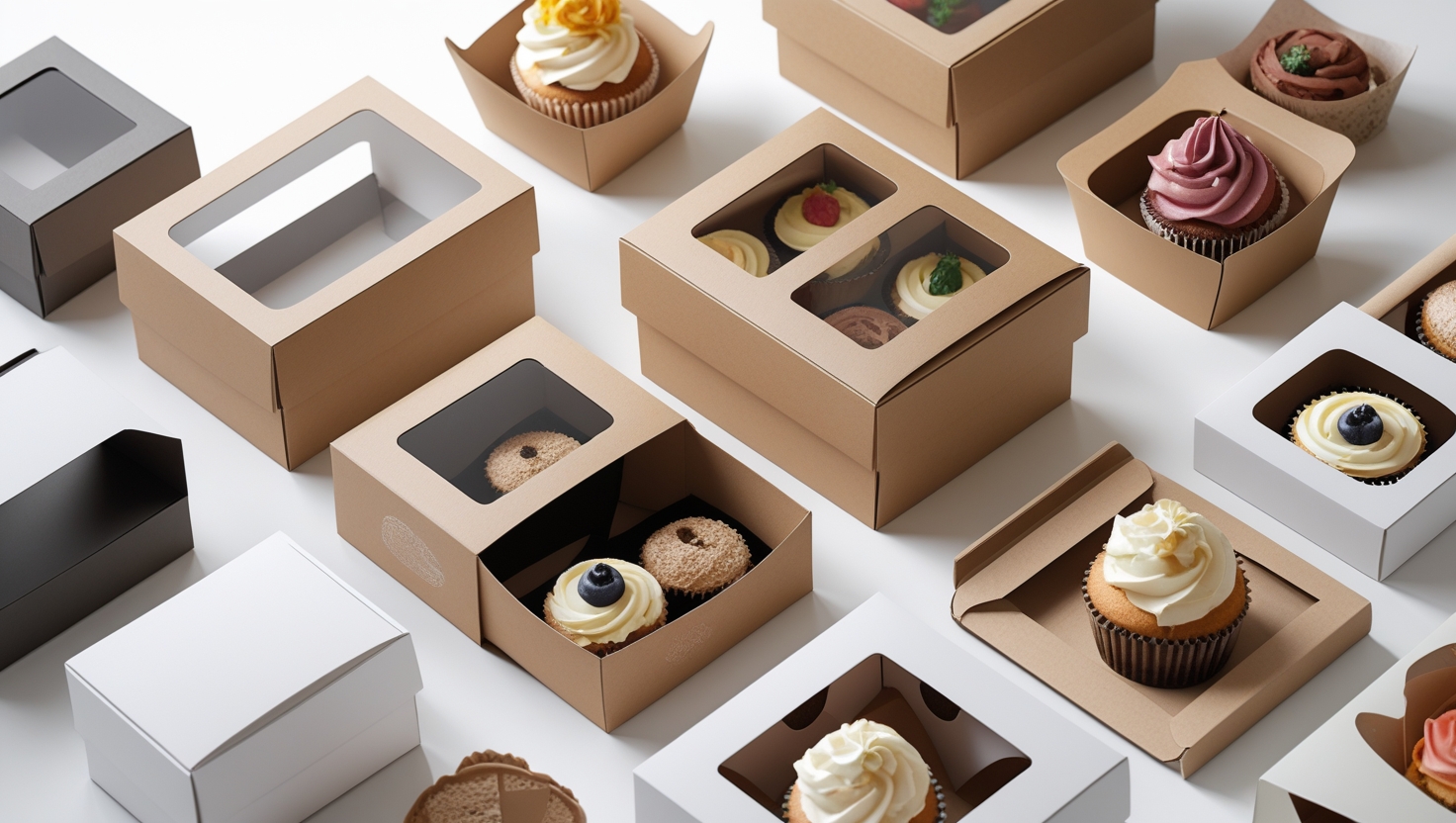 custom cupcake boxes
