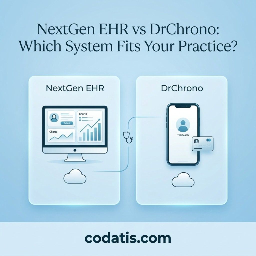 NextGen EHR or DrChrono
