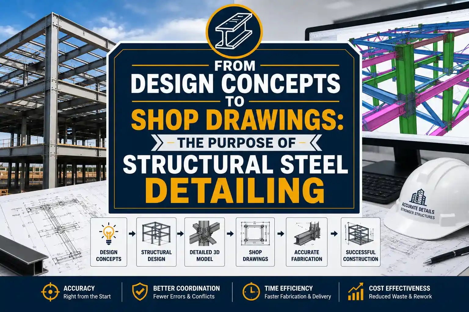 Purpose of Structural Steel Detailing