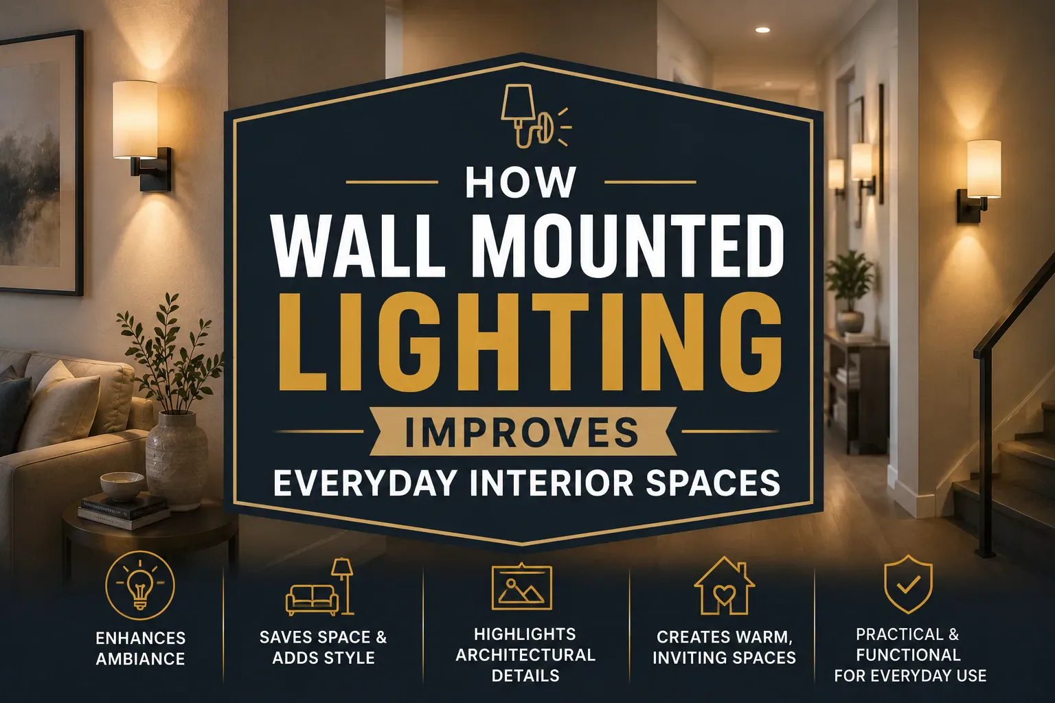 Wall Mounted Lighting Improves