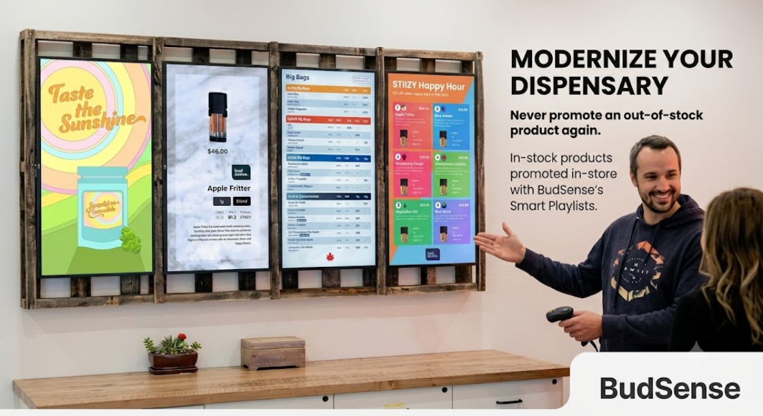 Dispensary Digital Signage Software