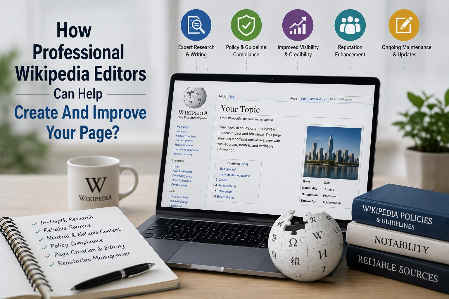 Professional Wikipedia Editors