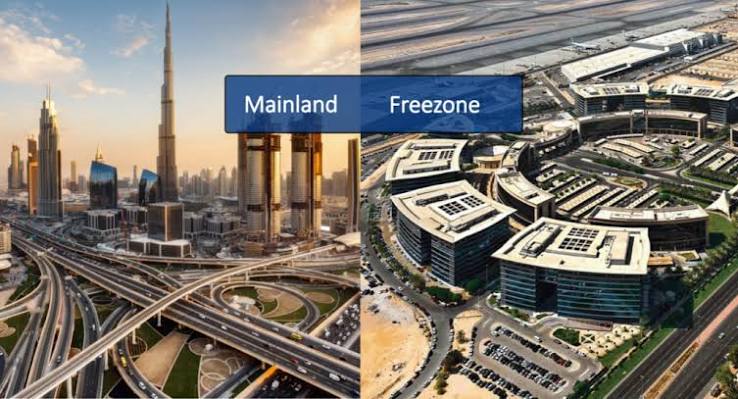Mainland vs Free Zone in Dubai