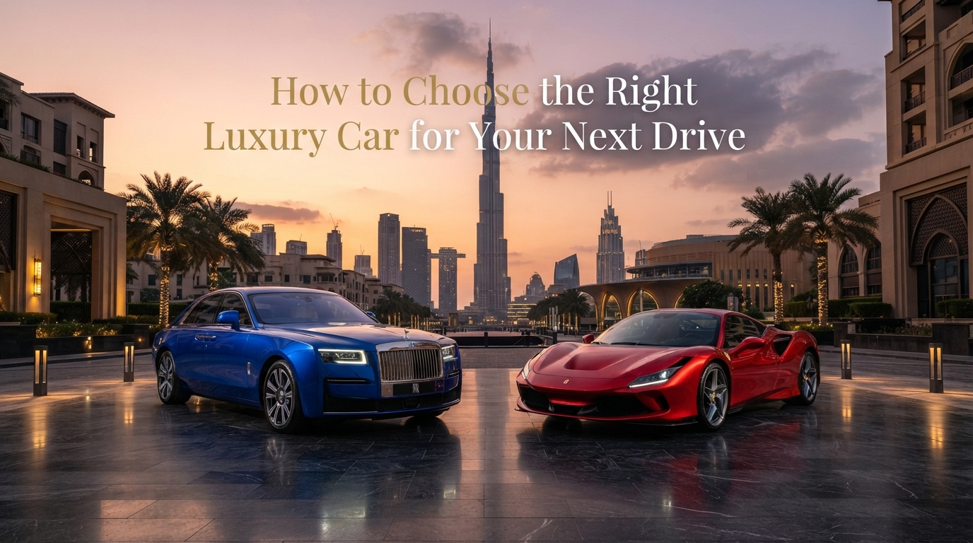 How to Choose the Right Luxury Car for Your Next Drive
