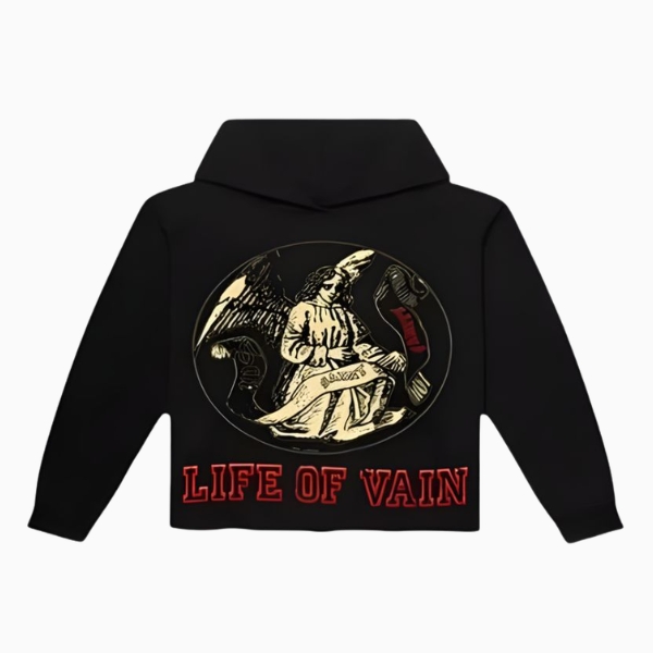 Saint Vanity Black Vain Life Street Hoodie