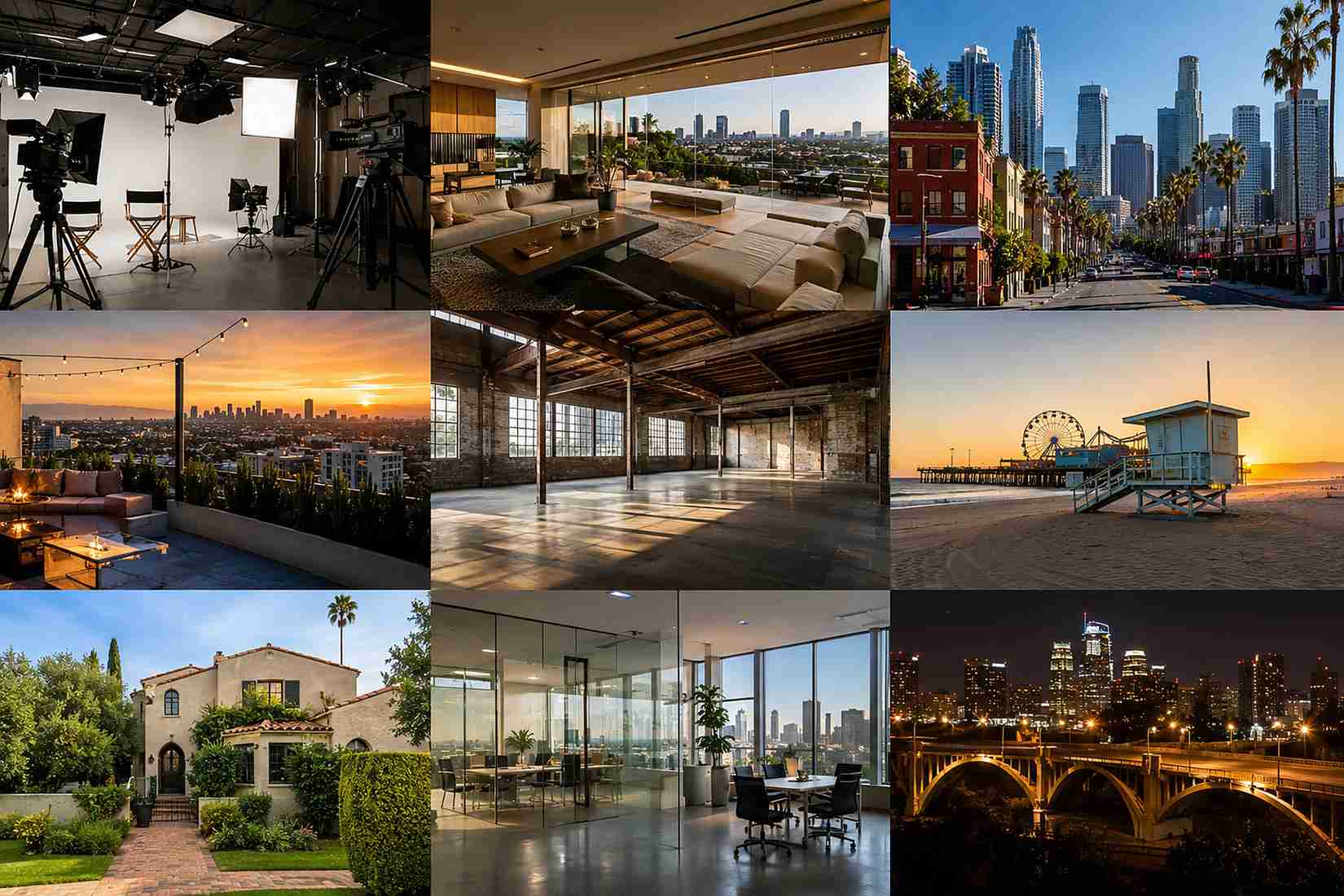 private filming locations Los Angeles