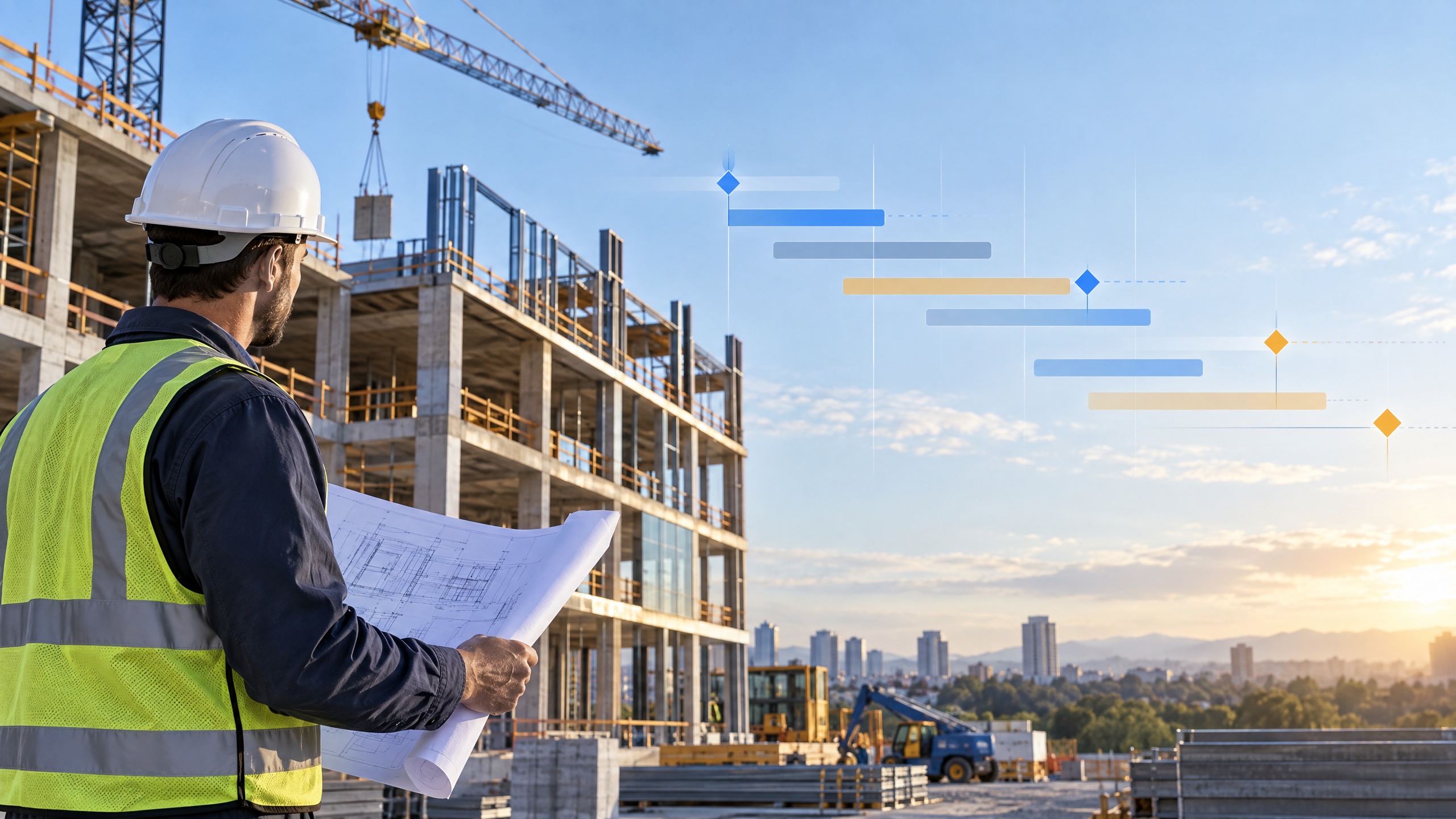 What is a construction schedule?