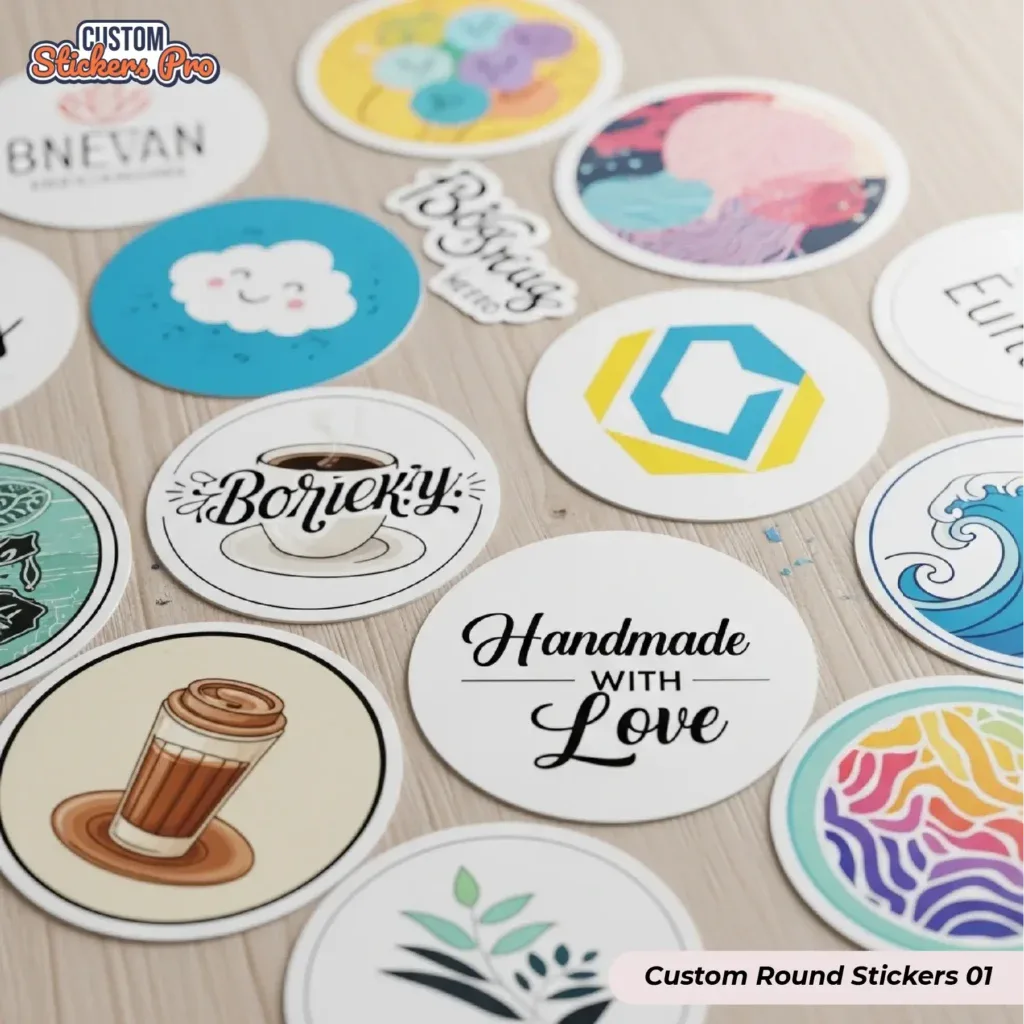 Custom Round Stickers