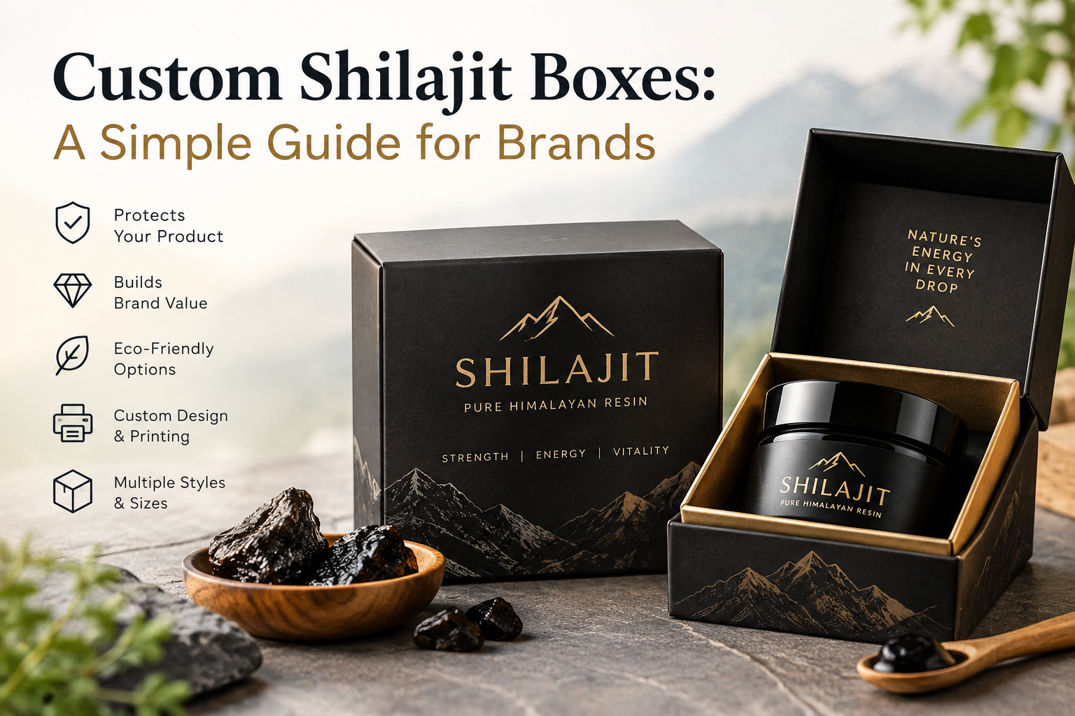 Custom Shilajit Packaging Guide