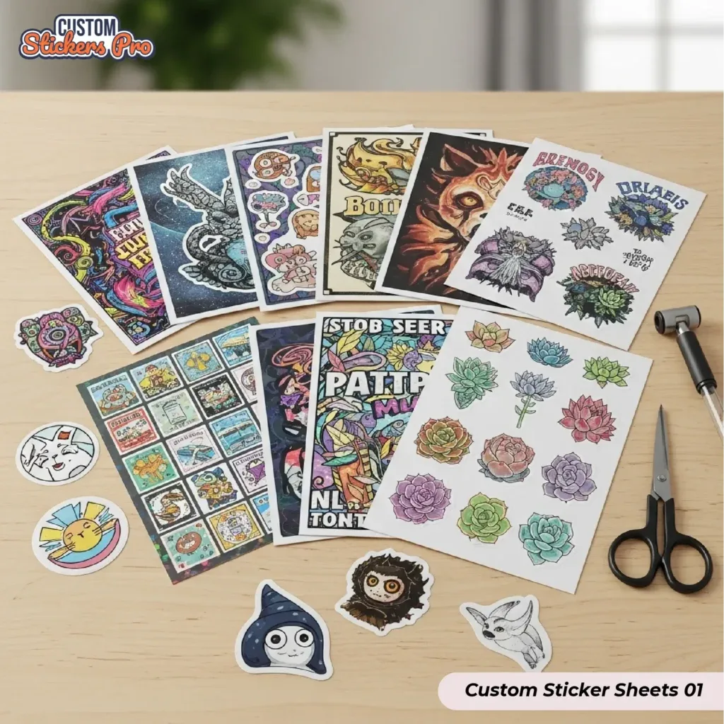 Custom Sticker Sheets