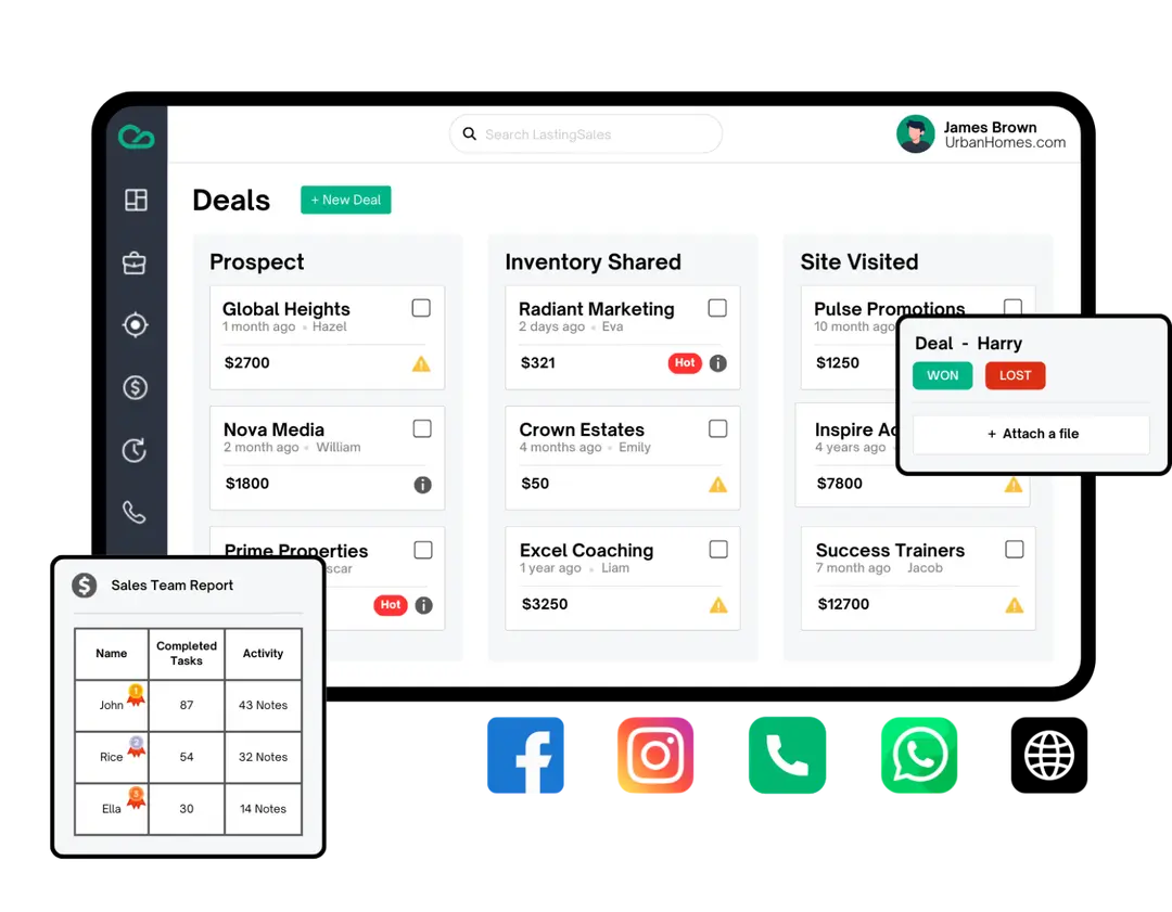 CRM for estate agents