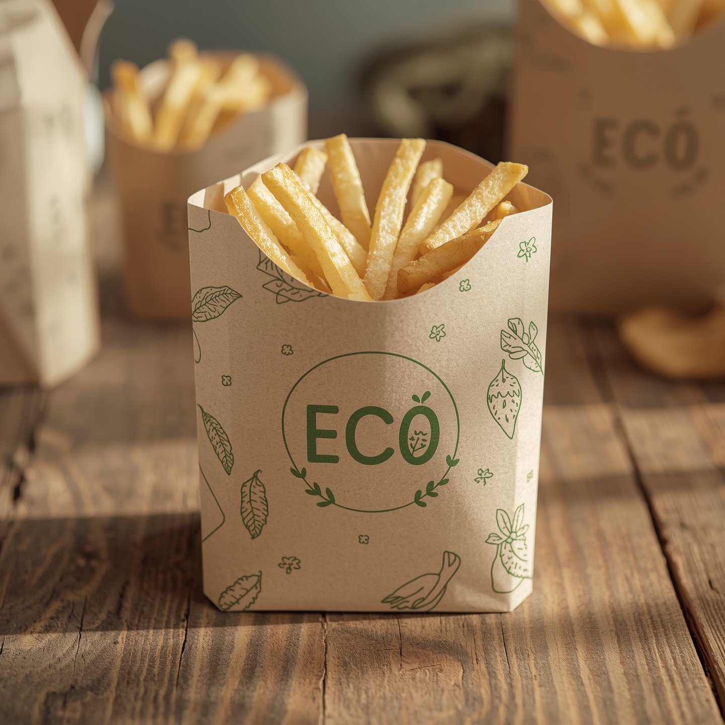 Custom French Fries Boxes