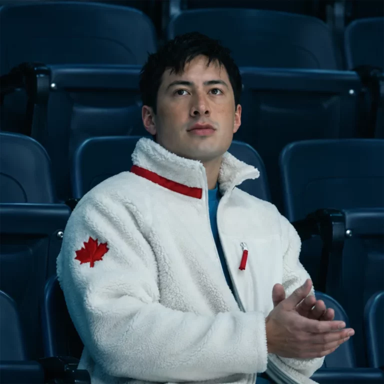 Team Canada Jacket with a sporty design inspired by Canadian team apparel